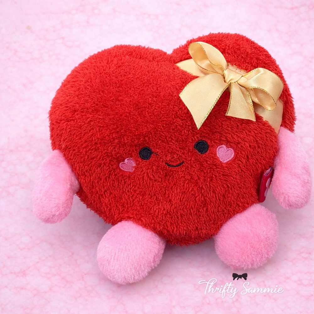 HTF EXCLUSIVE Braden Heart Box Gift Bow SweetBumz Valentine's Day Sweet Bum Bumz
